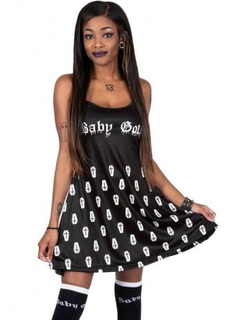 Goth skater dress hot sale